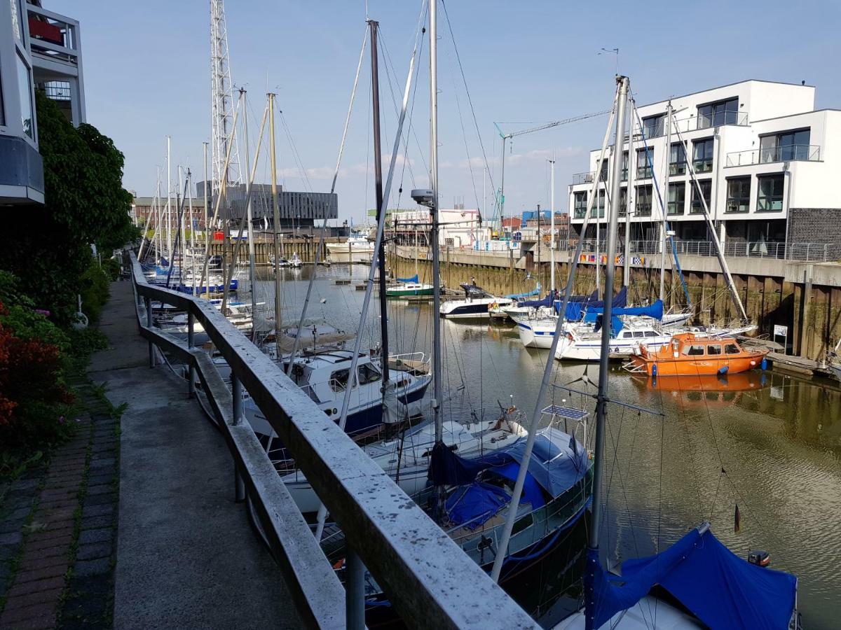 Studio-Apartment - Einraumwohnung Cuxhaven Bagian luar foto